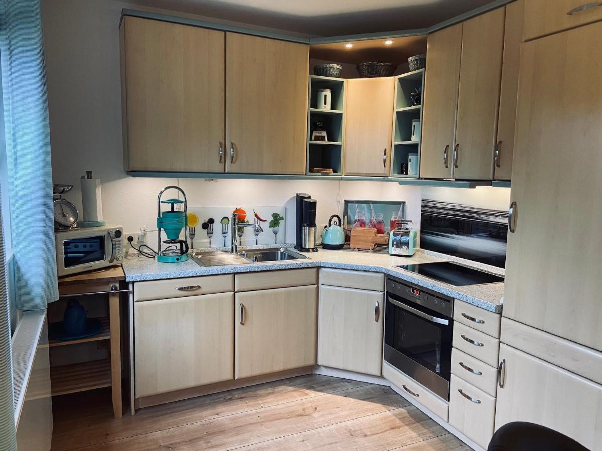 Haiger Ferienwohnung Tulpenweg Mit Kaminofen מראה חיצוני תמונה